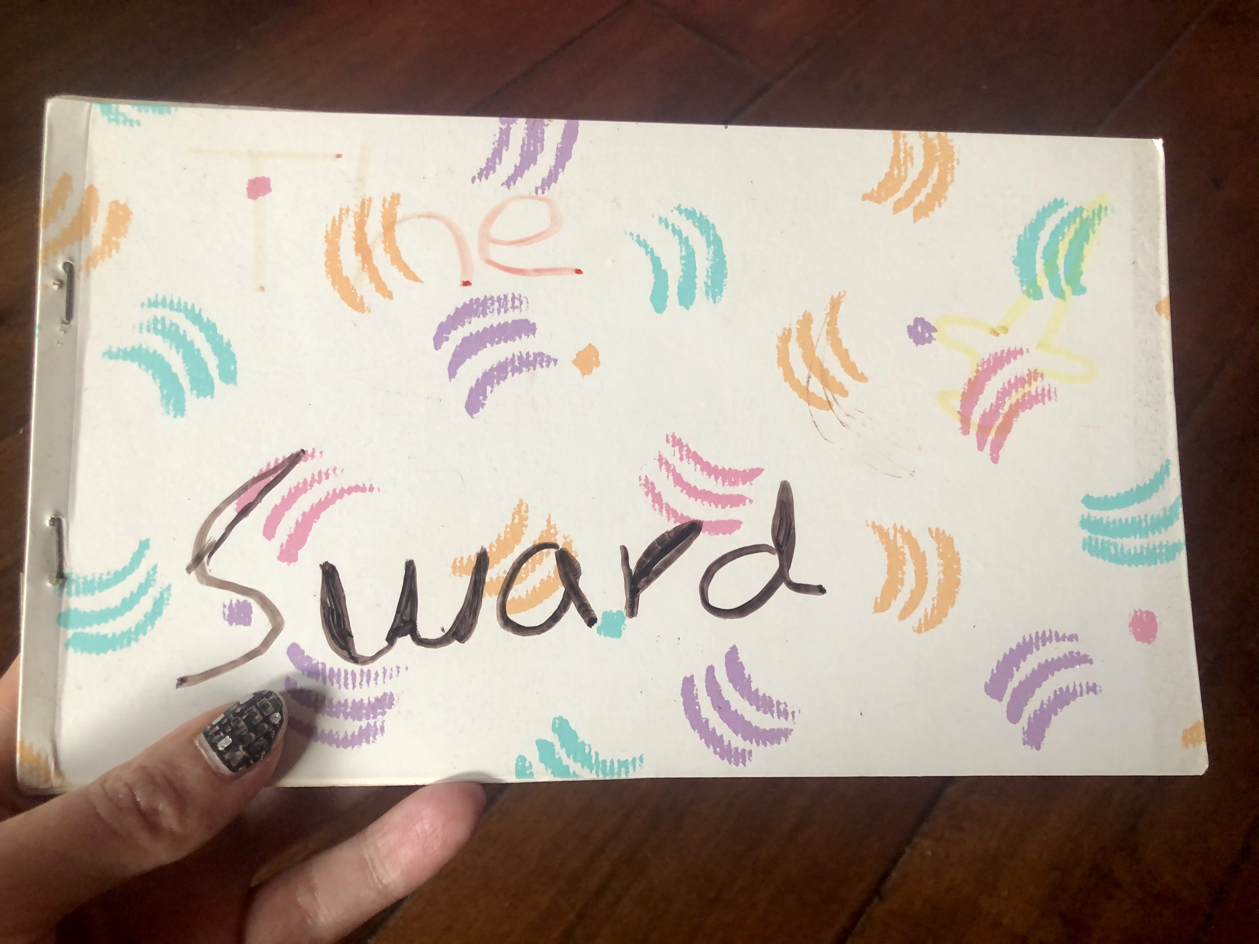 Hand-made book called
The Sward

